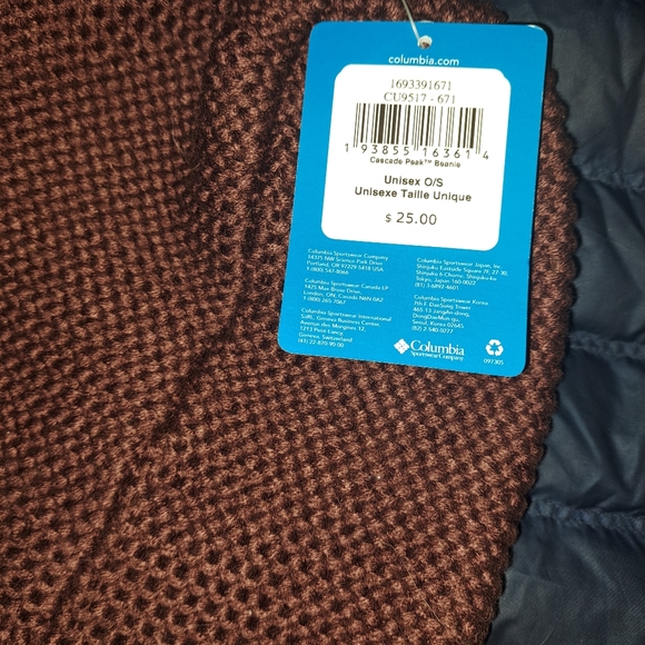 Columbia new winter womans brown hat o/s🤎 - Picture 4 of 4